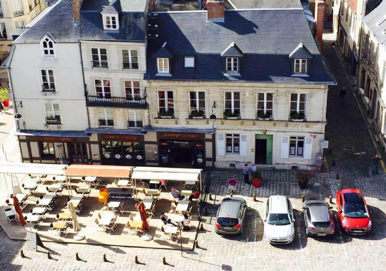 Logis Du Parvis ***Face Cathedrale/In Front Of The Cathedral*** Bed and Breakfast Laon Exteriör bild